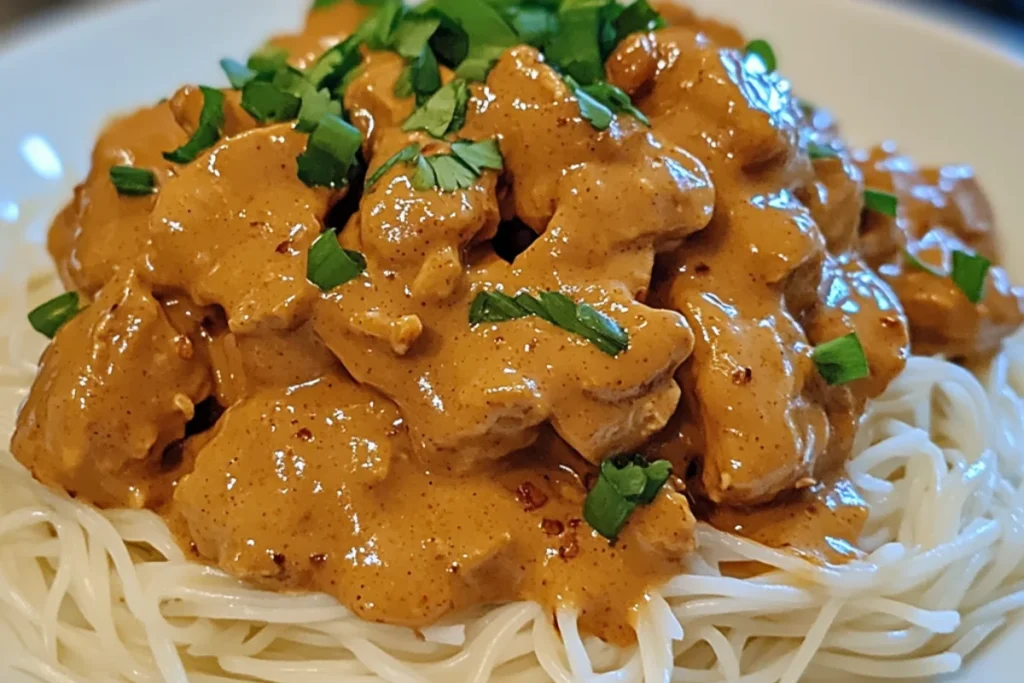 Chicken with Peanut Butter 3