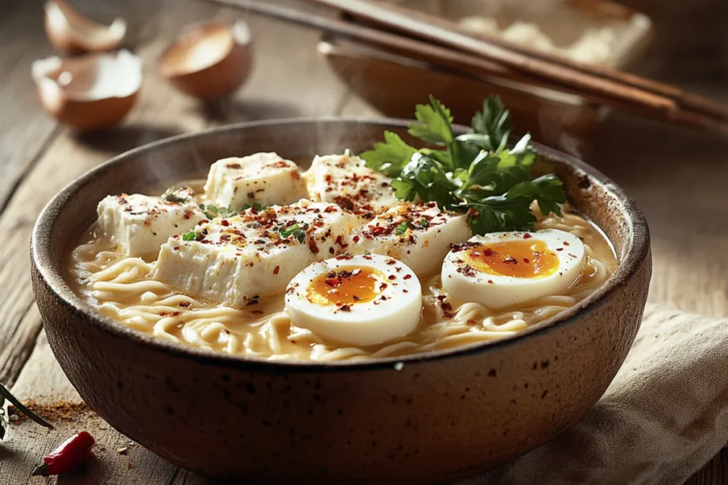 Ricotta in Ramen 1